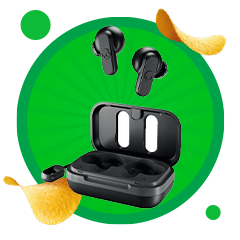 Audífonos Skullcandy Dime XT Black